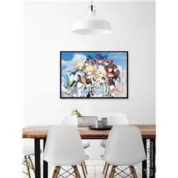 Постер, плакат интерьерный 40x60см - Genshin