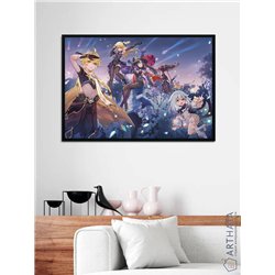 Постер, плакат интерьерный 40x60см - Genshin