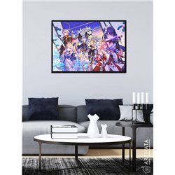 Постер, плакат интерьерный 40x60см - Genshin