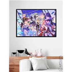 Постер, плакат интерьерный 40x60см - Genshin