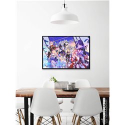 Постер, плакат интерьерный 40x60см - Genshin