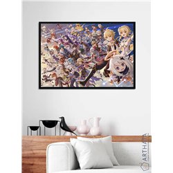 Постер, плакат интерьерный 40x60см - Genshin