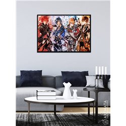 Постер, плакат интерьерный 40x60см - Genshin