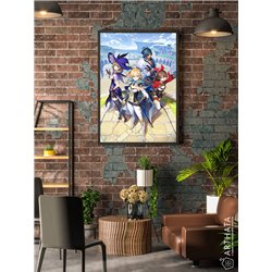 Постер, плакат интерьерный 40x60см - Genshin