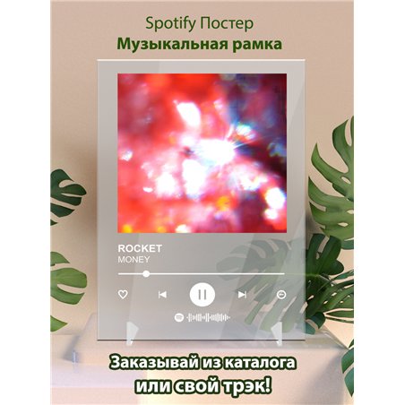 ROCKET - MONEY - постер Spotify