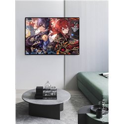 Постер, плакат интерьерный 40x60см - Genshin