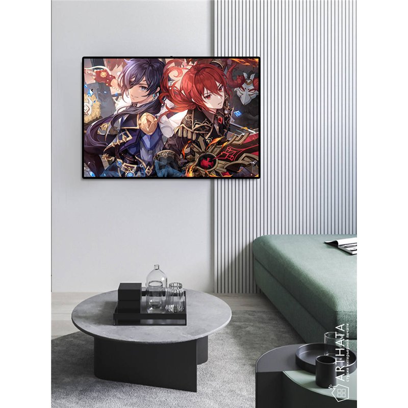 Постер, плакат интерьерный 40x60см - Genshin
