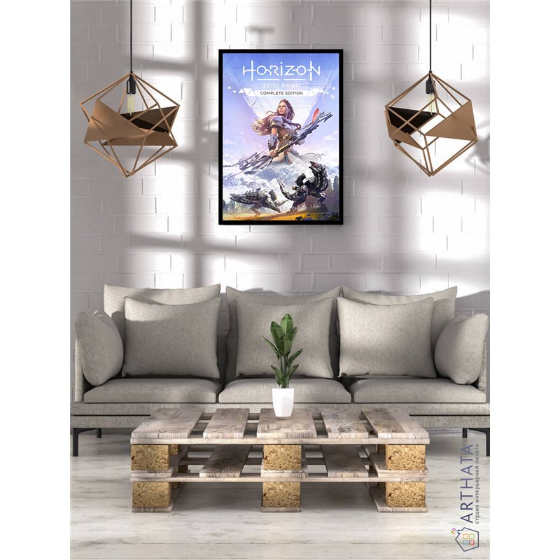 Постер, плакат интерьерный 40x60см - Horizon Zero Dawn