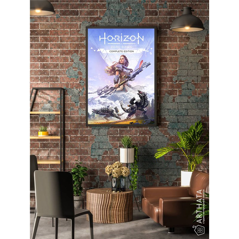Постер, плакат интерьерный 40x60см - Horizon Zero Dawn