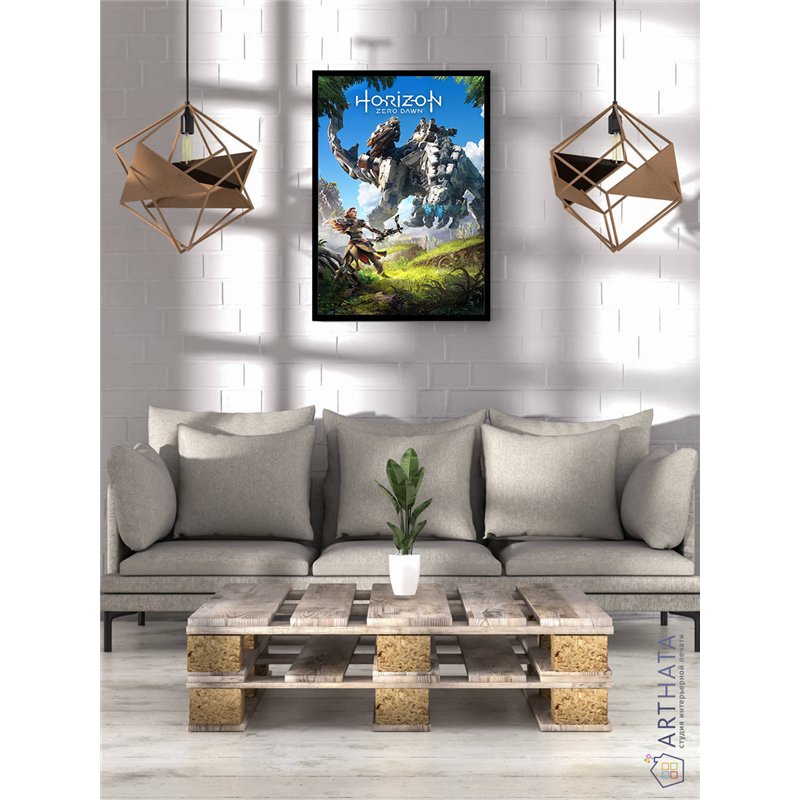Постер, плакат интерьерный 40x60см - Horizon Zero Dawn
