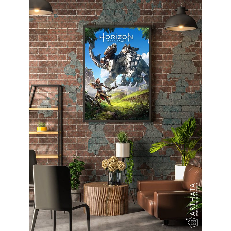 Постер, плакат интерьерный 40x60см - Horizon Zero Dawn