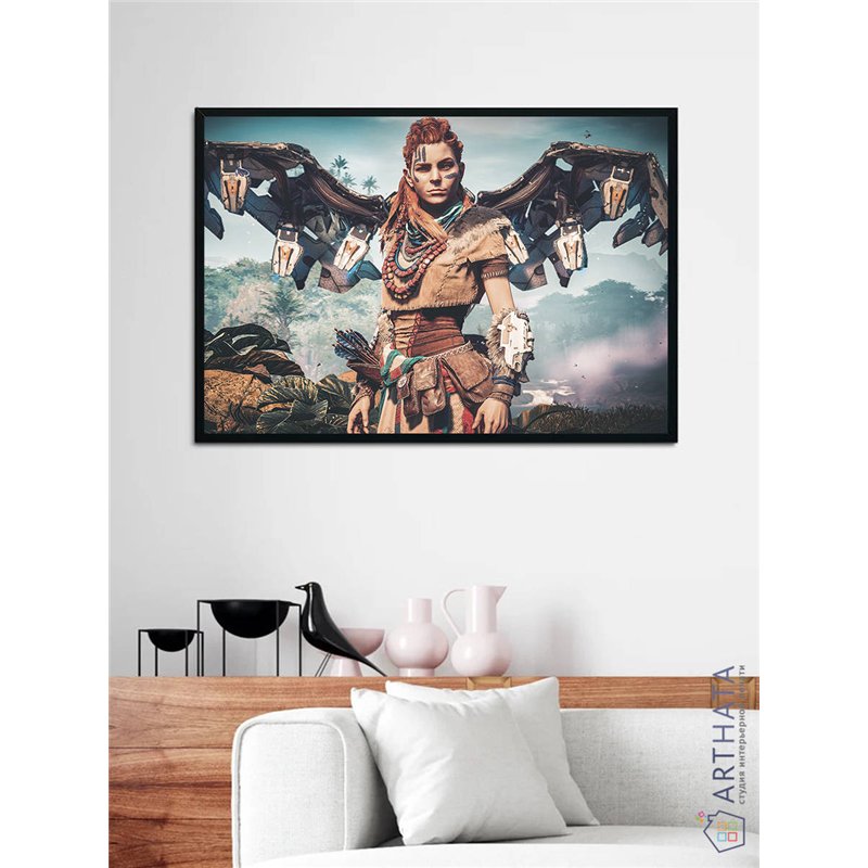 Постер, плакат интерьерный 40x60см - Horizon Zero Dawn