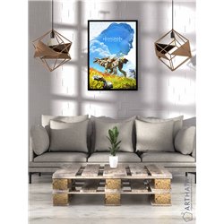Постер, плакат интерьерный 40x60см - Horizon Zero Dawn