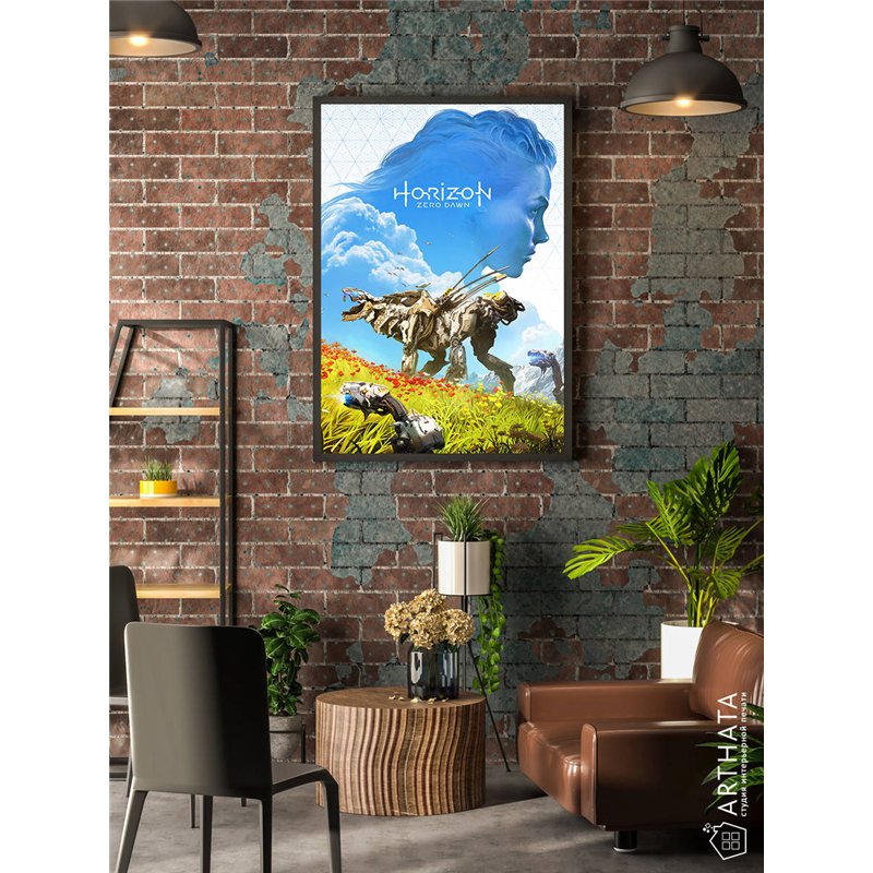 Постер, плакат интерьерный 40x60см - Horizon Zero Dawn