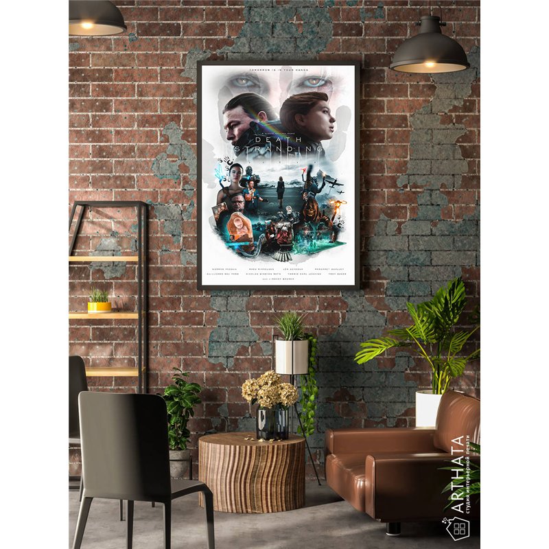 Постер, плакат интерьерный 40x60см - Death Stranding