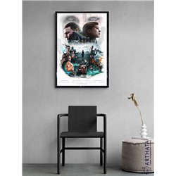 Постер, плакат интерьерный 40x60см - Death Stranding