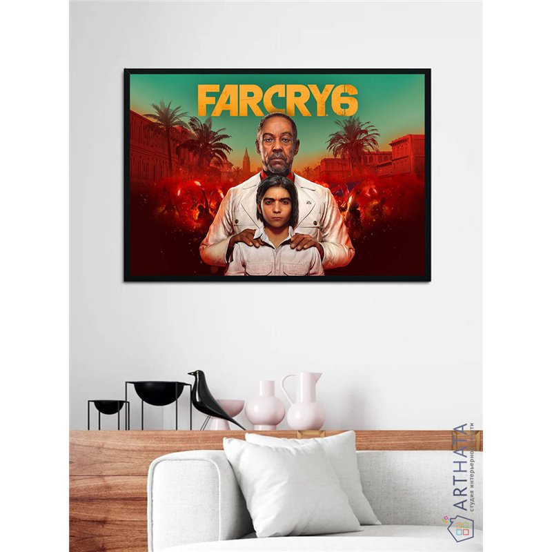 Постер, плакат интерьерный 40x60см - FarCry 6