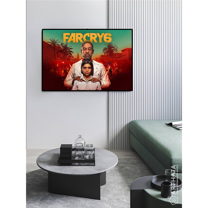 Постер, плакат интерьерный 40x60см - FarCry 6
