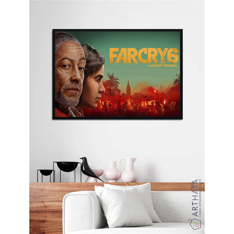 Постер, плакат интерьерный 40x60см - FarCry 6