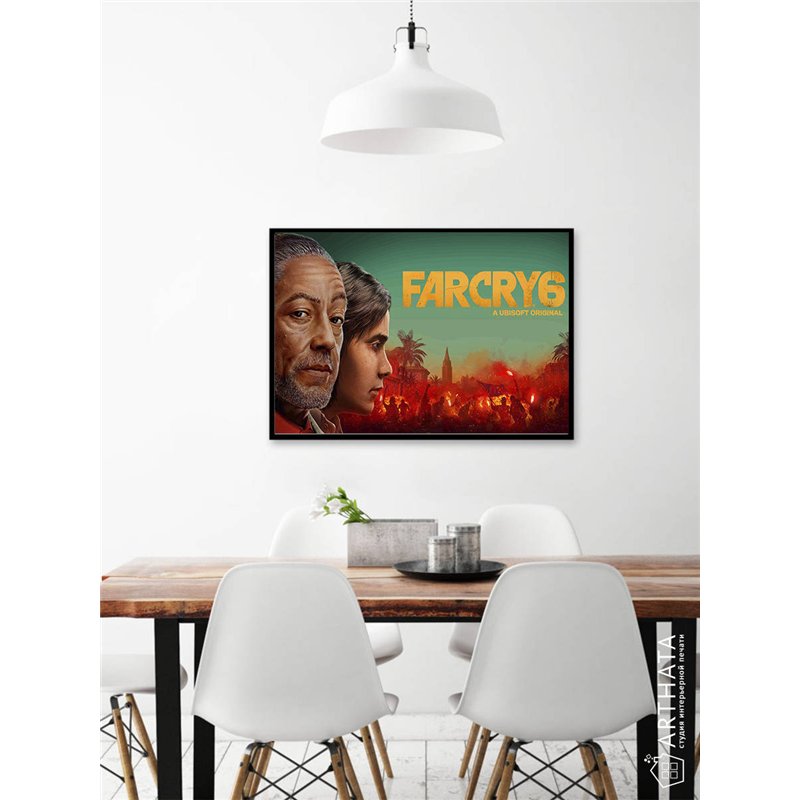 Постер, плакат интерьерный 40x60см - FarCry 6