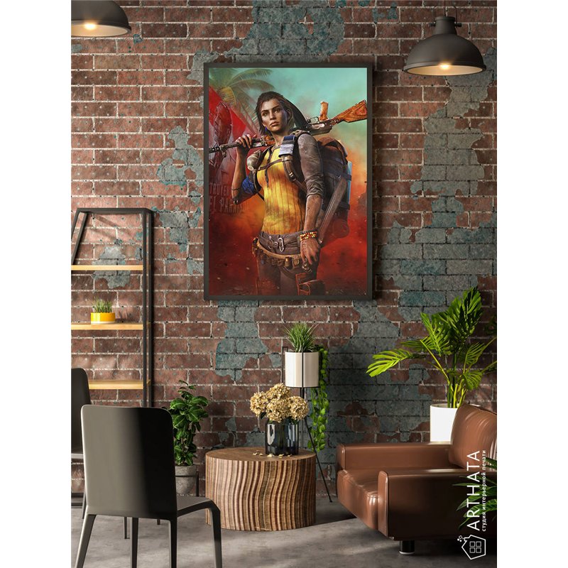 Постер, плакат интерьерный 40x60см - FarCry 6