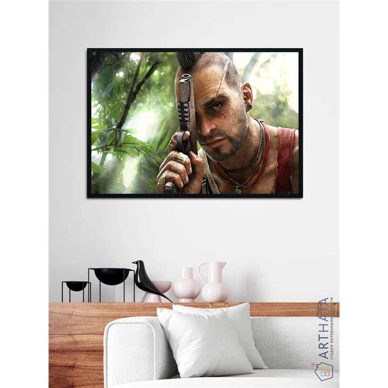 Постер, плакат интерьерный 40x60см - FarCry 6