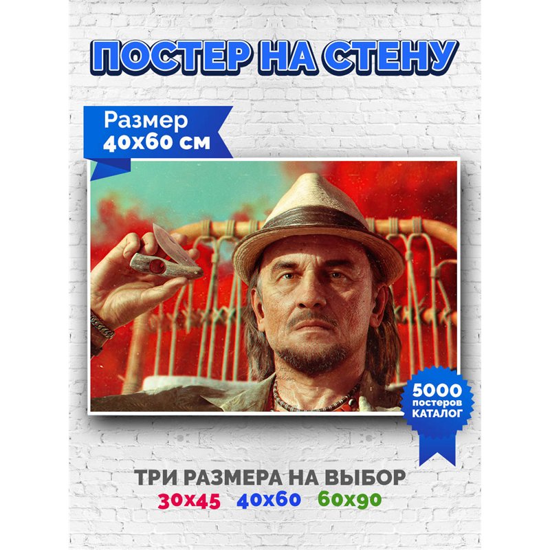 Постер, плакат интерьерный 40x60см - FarCry 6
