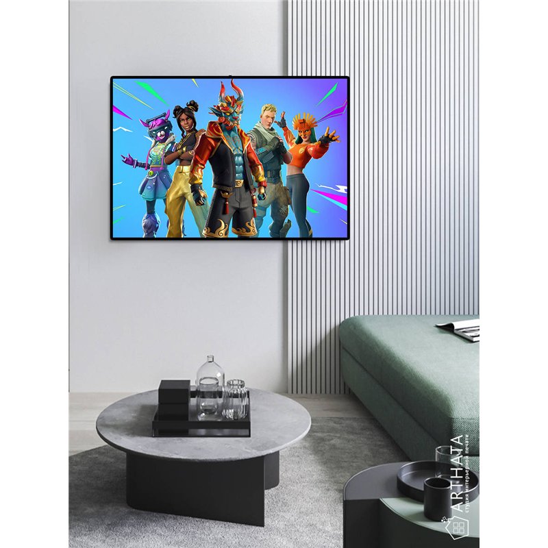 Постер, плакат интерьерный 40x60см - Fortnite