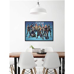Постер, плакат интерьерный 40x60см - Fortnite