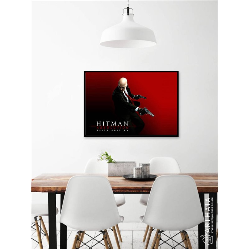 Постер, плакат интерьерный 40x60см - Hitman3