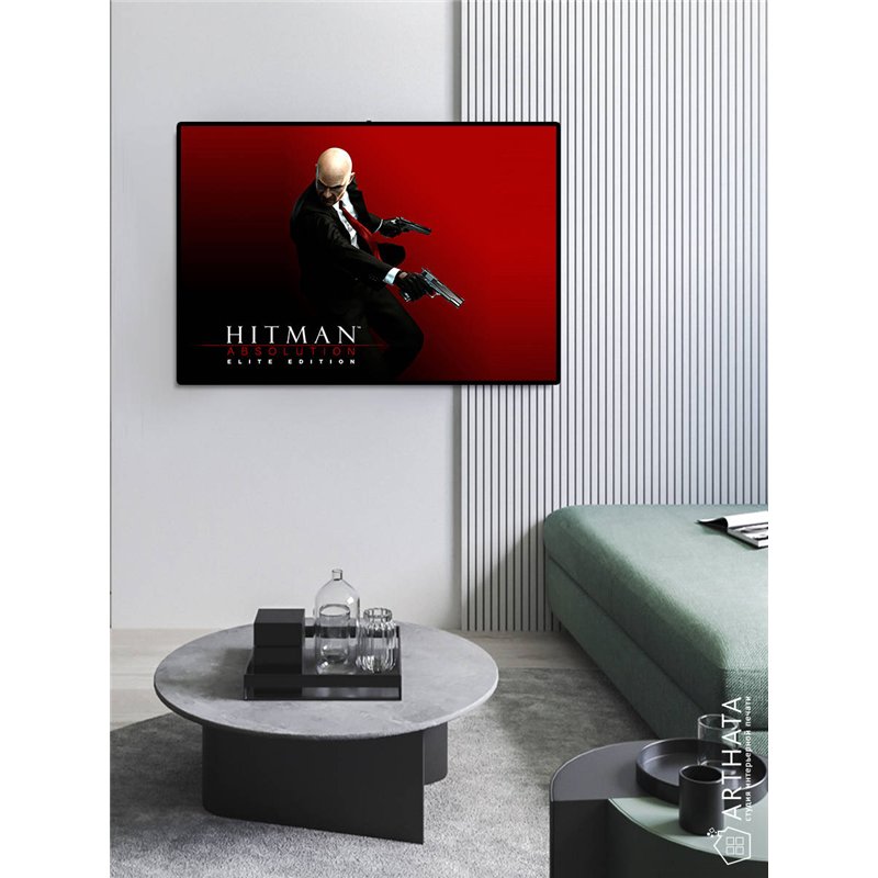 Постер, плакат интерьерный 40x60см - Hitman3