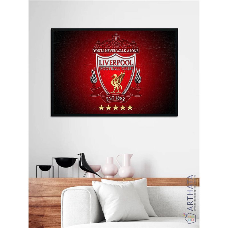 Постер, плакат интерьерный 40x60см - Liverpool