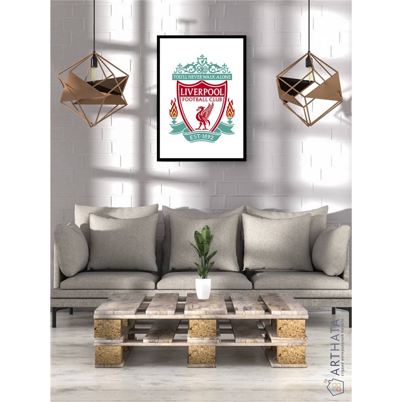 Постер, плакат интерьерный 40x60см - Liverpool