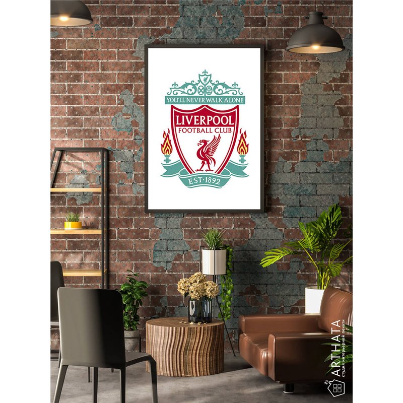 Постер, плакат интерьерный 40x60см - Liverpool
