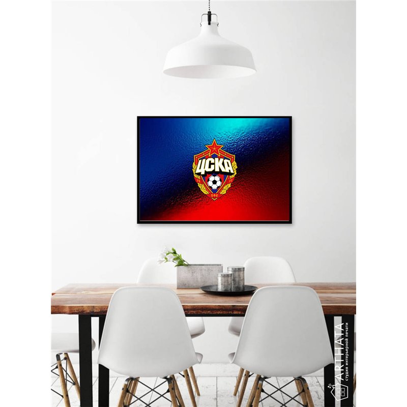 Постер, плакат интерьерный 40x60см - CSKA