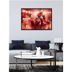 Постер, плакат интерьерный 40x60см - Manchester United