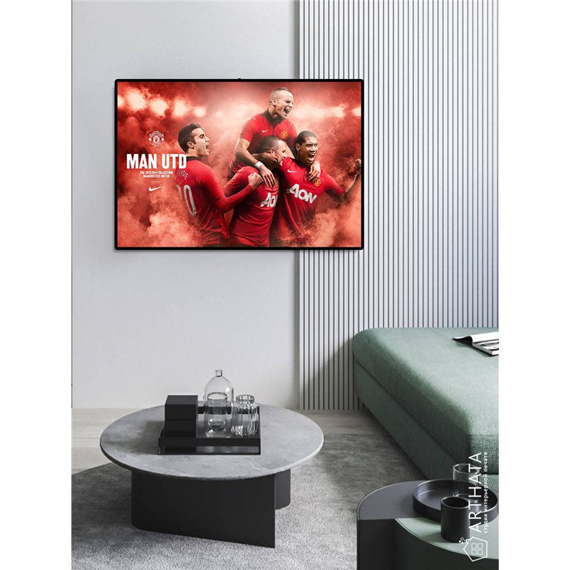Постер, плакат интерьерный 40x60см - Manchester United
