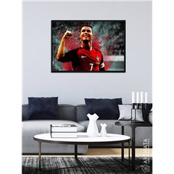 Постер, плакат интерьерный 40x60см - Cristiano Ronaldo