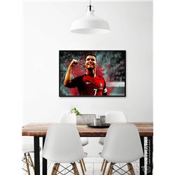 Постер, плакат интерьерный 40x60см - Cristiano Ronaldo