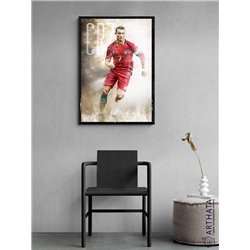 Постер, плакат интерьерный 40x60см - Cristiano Ronaldo