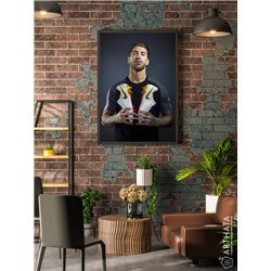 Постер, плакат интерьерный 40x60см - Sergio Ramos