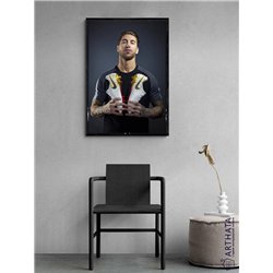 Постер, плакат интерьерный 40x60см - Sergio Ramos