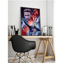 Постер, плакат интерьерный 40x60см - Neymar