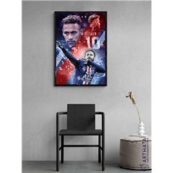 Постер, плакат интерьерный 40x60см - Neymar