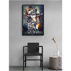 Постер, плакат интерьерный 40x60см - Real Madrid