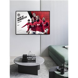 Постер, плакат интерьерный 40x60см - Manchester United