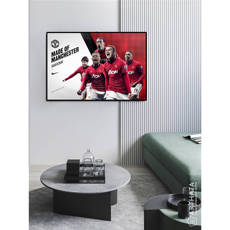 Постер, плакат интерьерный 40x60см - Manchester United