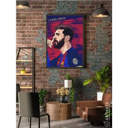 Постер, плакат интерьерный 40x60см - Lionel Messi
