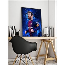 Постер, плакат интерьерный 40x60см - Lionel Messi