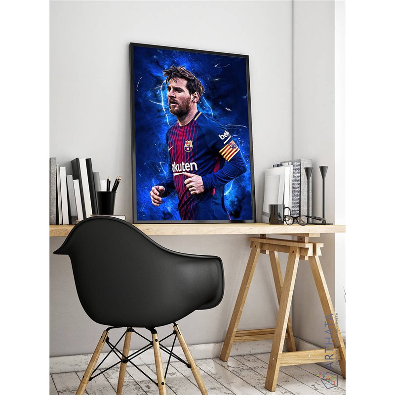 Постер, плакат интерьерный 40x60см - Lionel Messi
